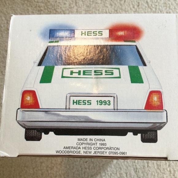 1993 Hess Patrol Car Collectible - Picture 4 of 4